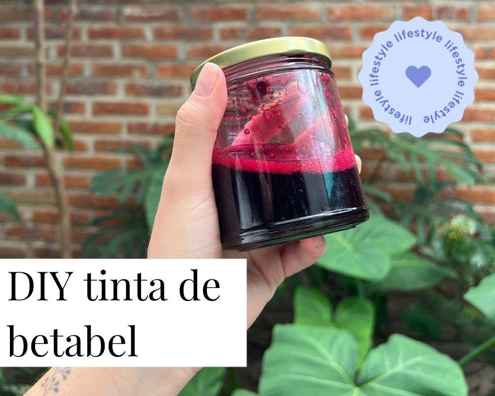 DIY tinta de betabel - TEIA Cosméticos