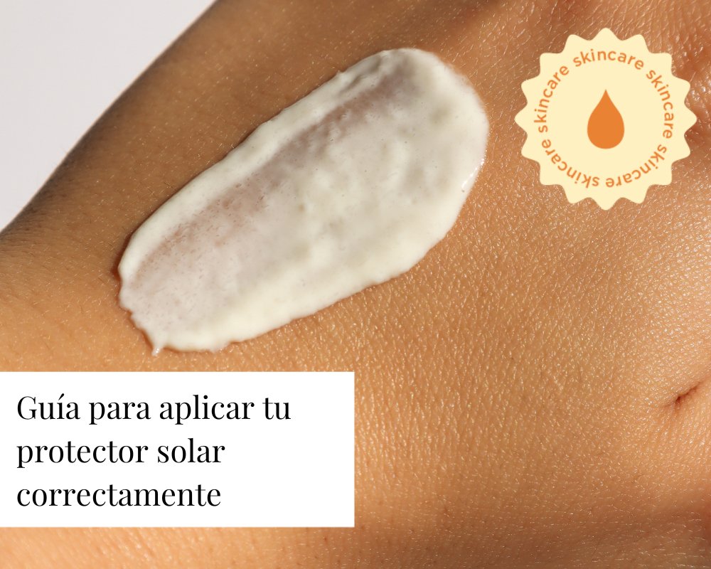 Guía para aplicar tu protector solar correctamente - TEIA Cosméticos