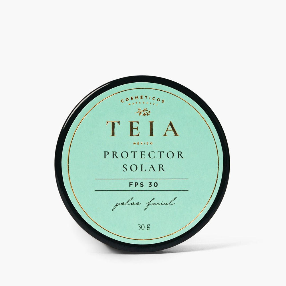 Protector Solar en Polvo FPS30 - Medio - TEIA cosmética natural clean beauty – TEIA Cosméticos