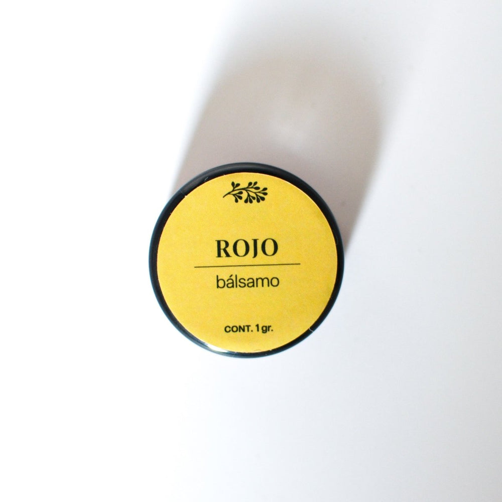 Tester mini - Bálsamo labial ROJO - TEIA cosmética natural clean beauty – TEIA Cosméticos