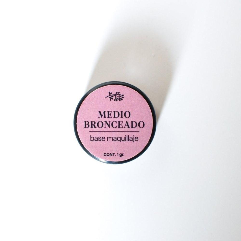 Tester mini - Base normal - seca MEDIO BRONCEADO - TEIA cosmética natural clean beauty – TEIA Cosméticos