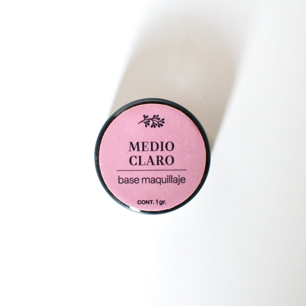 Tester mini - Base normal - seca MEDIO CLARO - TEIA cosmética natural clean beauty – TEIA Cosméticos