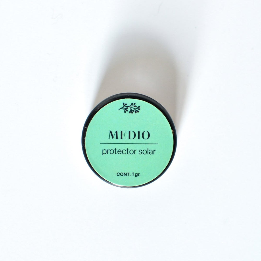 Tester mini - Protector solar en polvo MEDIO - TEIA cosmética natural clean beauty – TEIA Cosméticos