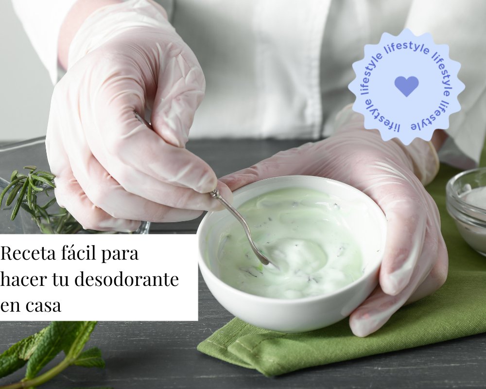 Receta fácil para hacer tu desodorante en casa - TEIA Cosméticos