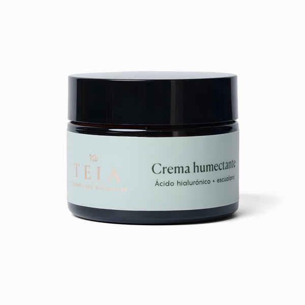 Crema de Escualeno + Ácido Hialurónico - TEIA Cosméticos cosmética natural clean beauty