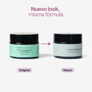 Crema de Escualeno + Ácido Hialurónico - TEIA Cosméticos cosmética natural clean beauty