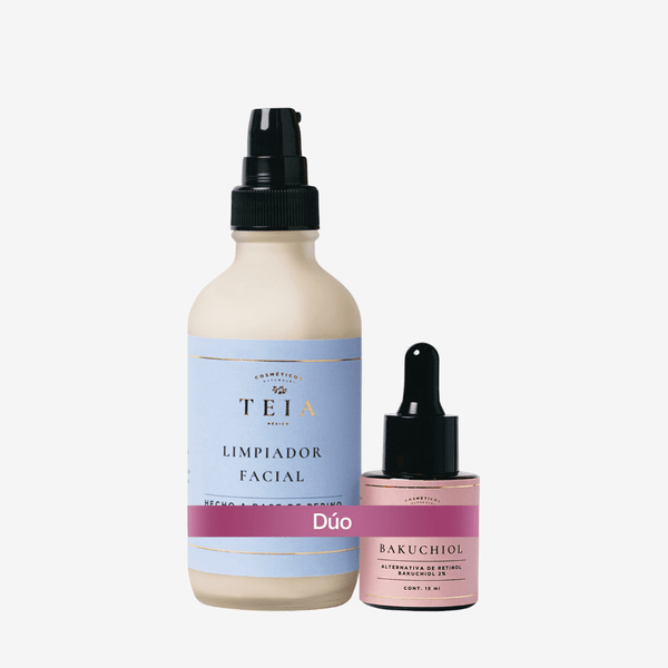 Dúo Antioxidante de noche - TEIA Cosméticos cosmética natural clean beauty
