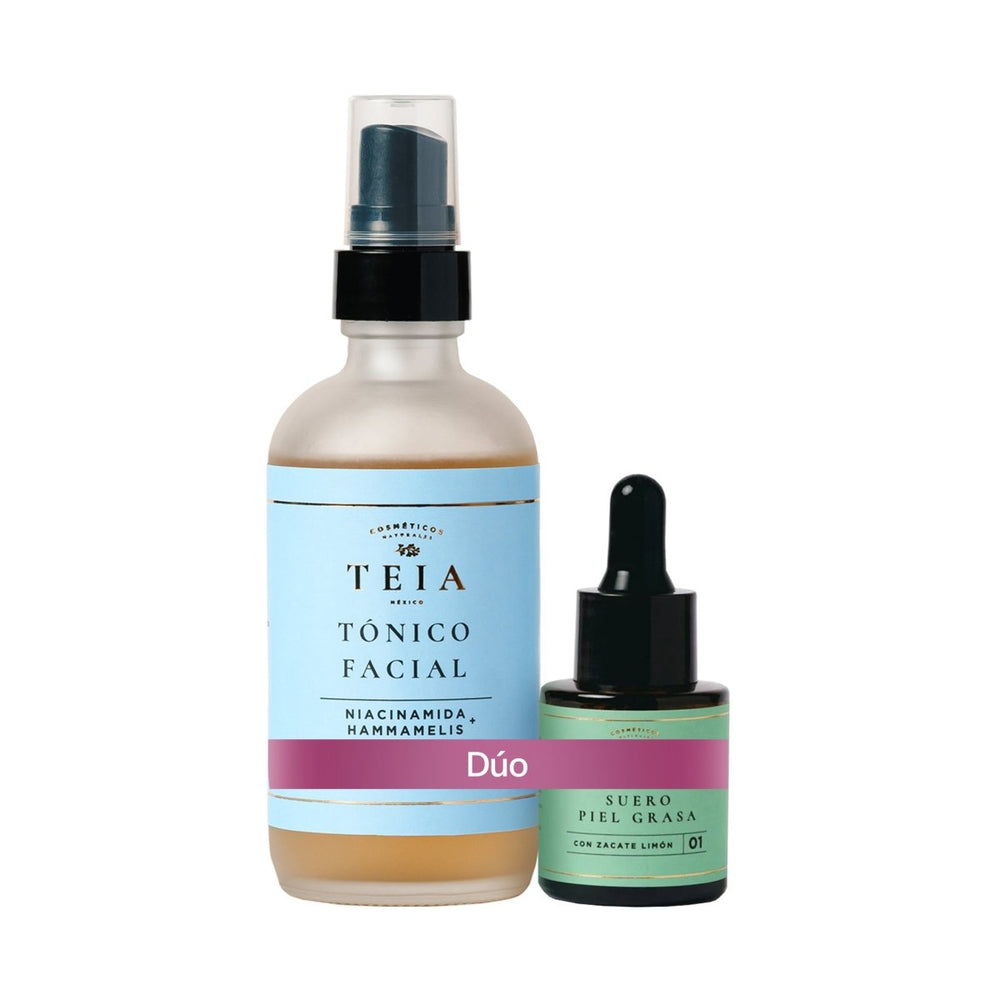 Dúo piel grasa - TEIA Cosméticos cosmética natural clean beauty – TEIA Cosméticos