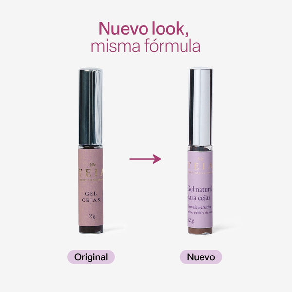 Gel para cejas - TEIA Cosméticos cosmética natural clean beauty #claro #oscuro #negro #shared