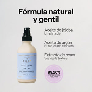 Leche Limpiadora Desmaquillante - TEIA cosmética natural clean beauty