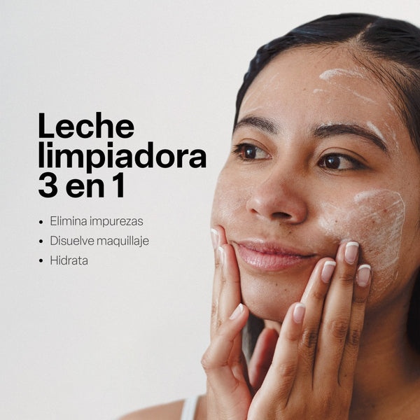 Leche Limpiadora Desmaquillante - TEIA cosmética natural clean beauty