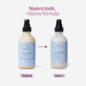 Leche Limpiadora Desmaquillante - TEIA Cosméticos cosmética natural clean beauty
