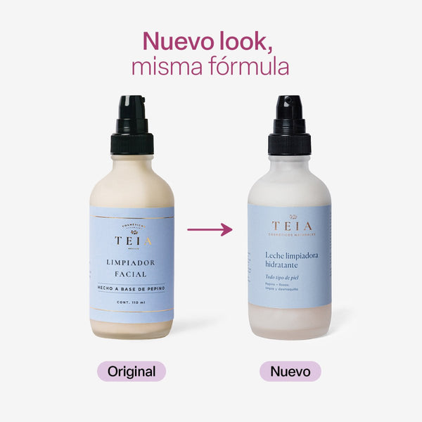 Leche Limpiadora Desmaquillante - TEIA Cosméticos cosmética natural clean beauty