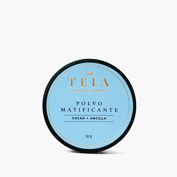 Polvo Matificante Translúcido - TEIA cosmética natural clean beauty