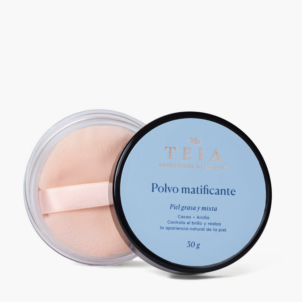 Polvo Matificante Translúcido - TEIA Cosméticos cosmética natural clean beauty – TEIA Cosméticos