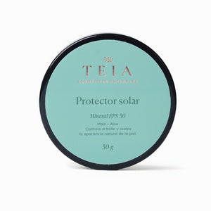 Polvo protector solar con color FPS 30 - TEIA Cosméticos cosmética natural clean beauty