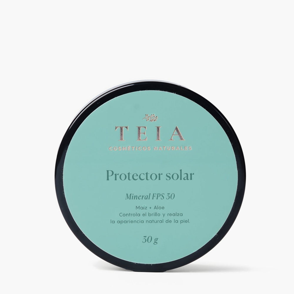 Polvo protector solar con color FPS 30 - TEIA Cosméticos cosmética natural clean beauty – TEIA Cosméticos