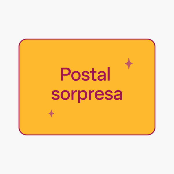 Postal sorpresa colección Florecer - TEIA Cosméticos cosmética natural clean beauty