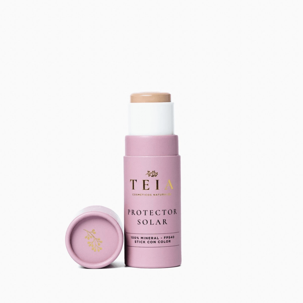 Protector Solar en Barra FPS40 - TEIA Cosméticos cosmética natural clean beauty – TEIA Cosméticos