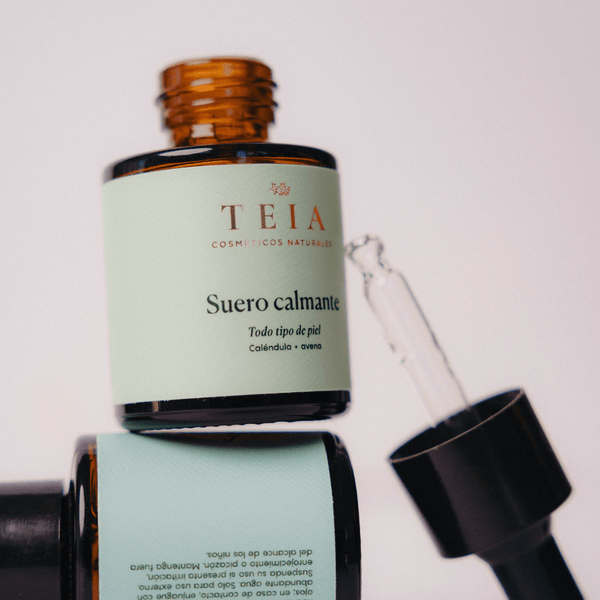 Suero calmante - TEIA Cosméticos cosmética natural clean beauty