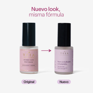 Suero de Péptidos Revitalizante - TEIA Cosméticos cosmética natural clean beauty