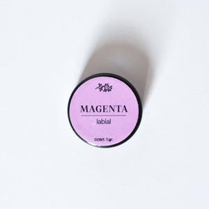 Tester mini - Labial magenta - TEIA cosmética natural clean beauty