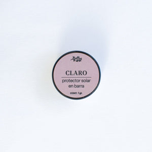 Tester mini - Stick FPS claro - TEIA Cosméticos cosmética natural clean beauty