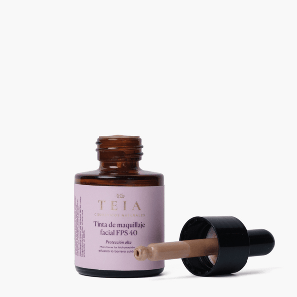 Tinta Facial de Maquillaje FPS 40 - TEIA Cosméticos cosmética natural clean beauty