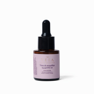 Tinta Facial de Maquillaje FPS 40 - TEIA Cosméticos cosmética natural clean beauty