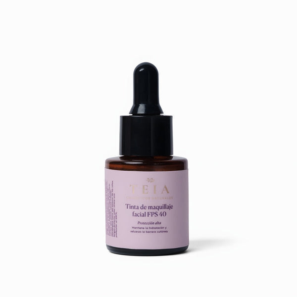 Tinta Facial de Maquillaje FPS 40 - TEIA Cosméticos cosmética natural clean beauty