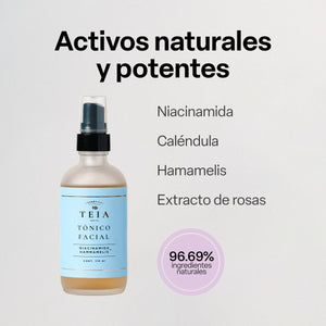 Tónico de Niacinamida Equilibrante - TEIA cosmética natural clean beauty