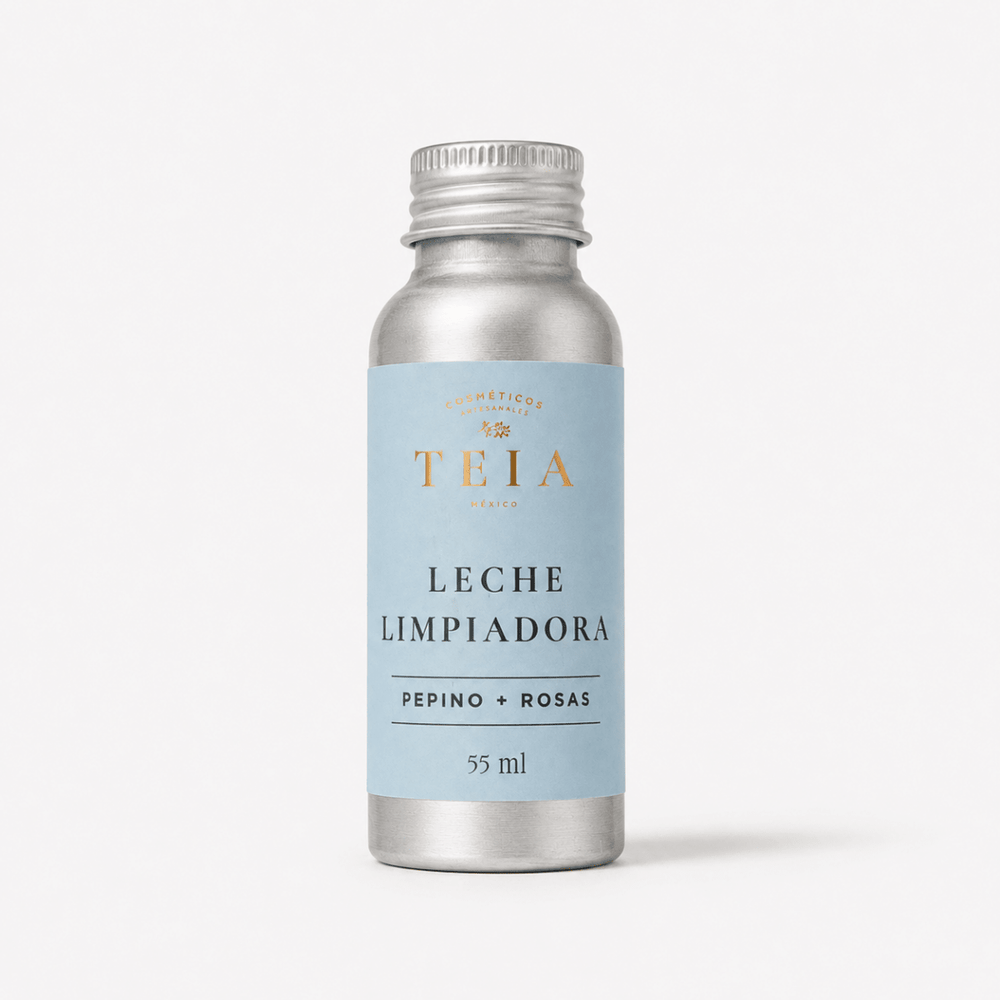 Travel size 55 ml - Leche Limpiadora Desmaquillante - TEIA Cosméticos cosmética natural clean beauty – TEIA Cosméticos