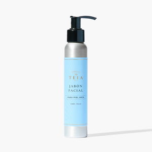 Jabón facial líquido para piel seca - TEIA cosmética natural clean beauty