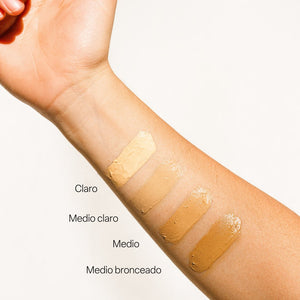 Maquillaje Piel grasa y mixta - Medio Bronceado - TEIA cosmética natural clean beauty