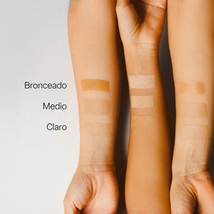 Tinta maquillaje - FPS40 tono Bronceado - TEIA